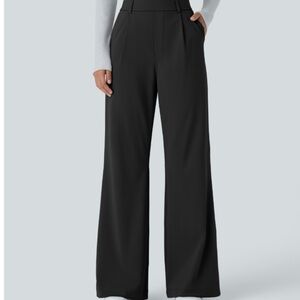 HALARA Black Flare-Leg Women's Pants